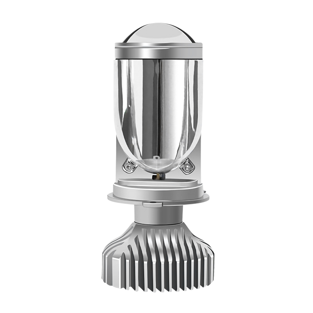 H4 Three Colors LED Headlight Bulb with Mini Projector Lens JGY6 Buy